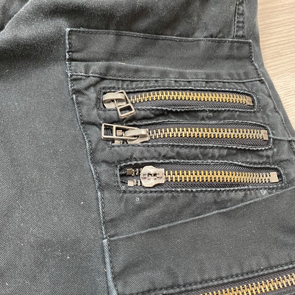 Kosmo Lupo K&M Rock Punk Zipper Y2K Jeans Men's 30x31 - Picture 10 of 11